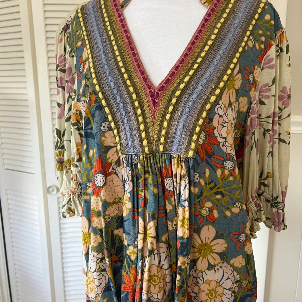 Anthropologie Blink London Top - Great Colors for early fall - Picture 2 of 7